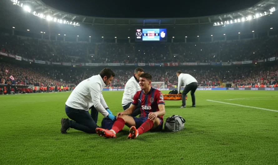 Trabzonspor’un Galatasaray Maçı Öncesi Arseniy Batagov’un Sakatlık Durumu