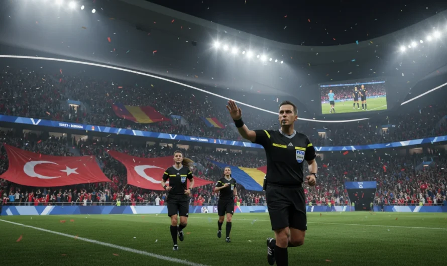 Türkiye’nin Romanya ile Oynayacağı Maçta Hakem François Letexier Belirlendi