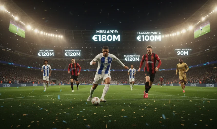 Dünyanın En Pahalı Futbolcuları: Arda Güler ve Kenan Yıldız Öne Çıkıyor