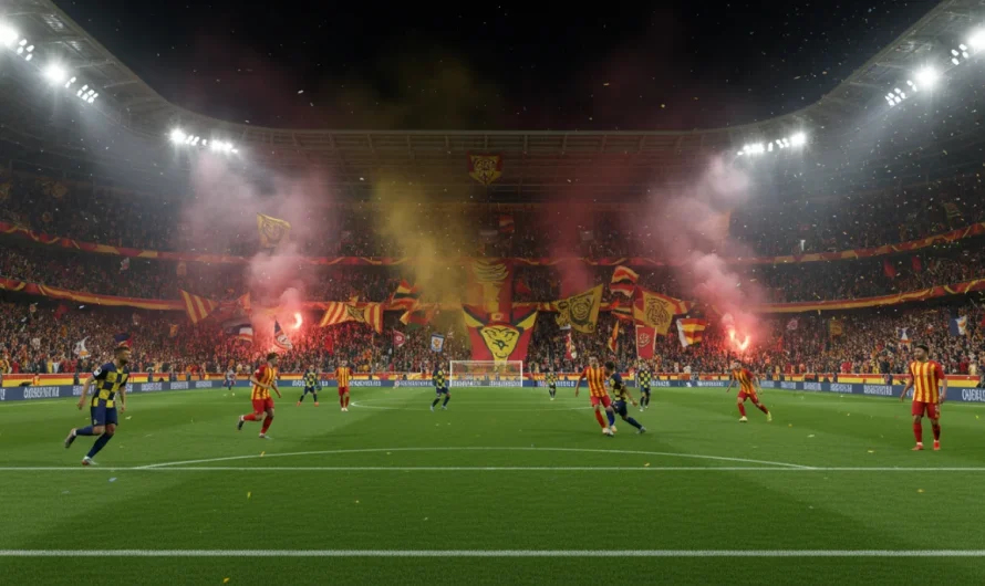 Galatasaray ve Fenerbahçe’nin Tarihi Derbisi: Gerilim ve Heyecan