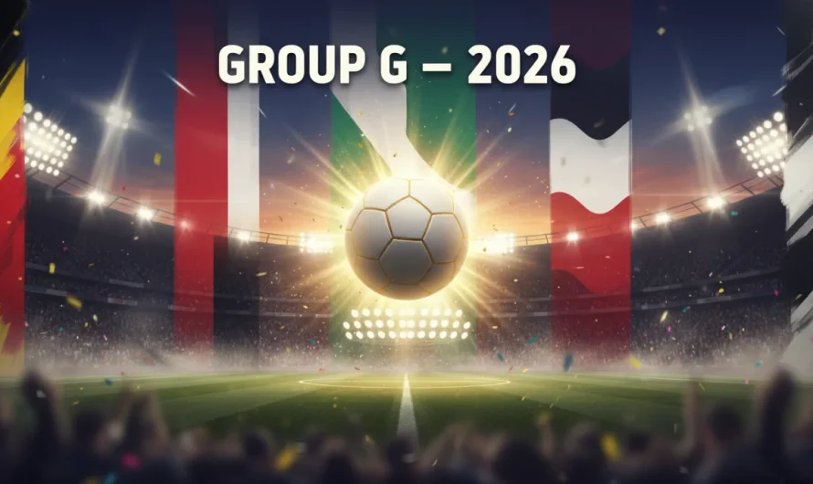 2026 Dünya Kupası G Grubu: Futbolun Dengeleri ve Heyecanı Belçika, Mısır, İran ve Yeni Zelanda ile Zirveye Çıkıyor